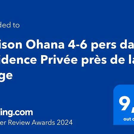 Maison Ohana 4-6 Pers Dans Residence Privee Pres De La Plage Canet-en-Roussillon Exteriör bild